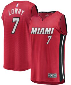 Kyle Lowry Miami Heat Fanatics Youth Fast Break Replica Player Jersey Red - Statement Edition
