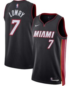 Kyle Lowry Miami Heat Unisex Swingman Jersey - Icon Edition - Black