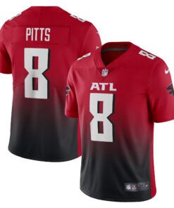 Kyle Pitts Atlanta Falcons  Alternate 2 Vapor Limited Jersey  Red