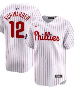 Kyle Schwarber Philadelphia Phillies2024 MLB World Tour London Series Home Limited Player Jersey  White