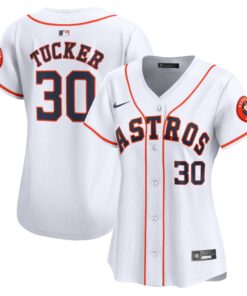 Kyle Tucker Houston AstrosWomen_s  Home Limited Player Jersey  White