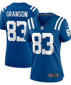 Kylen Granson Indianapolis Colts  Women_s Game Jersey  Royal