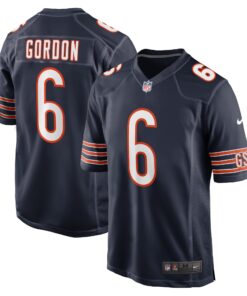 Kyler Gordon Chicago Bears  Game Player Jersey  Navy