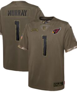 Kyler Murray Arizona Cardinals  Youth 2022 Salute To Service Player Limited Jersey  Olive