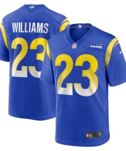 Kyren Williams Los Angeles Rams  Game Player Jersey  Royal