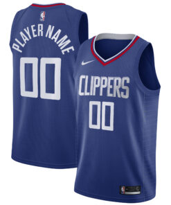 LA Clippers 202021 Swingman Custom Jersey - Icon Edition - Royal