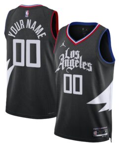 LA Clippers Jordan Brand Unisex 202223 Swingman Custom Jersey - Statement Edition - Black