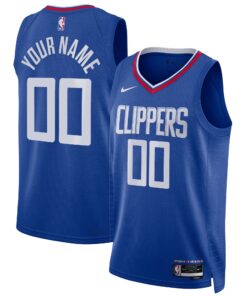 LA Clippers Unisex Swingman Custom Jersey Royal - Icon Edition