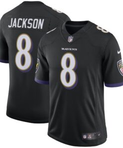 Lamar Jackson Baltimore Ravens  Speed Machine Limited Jersey  Black