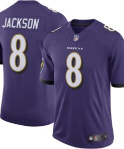 Lamar Jackson Baltimore Ravens  Speed Machine Limited Jersey  Purple