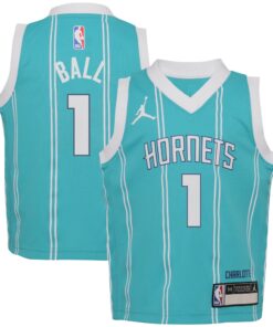 LaMelo Ball Charlotte Hornets Jordan Brand Preschool Swingman Player Jersey - Icon Edition - Teal