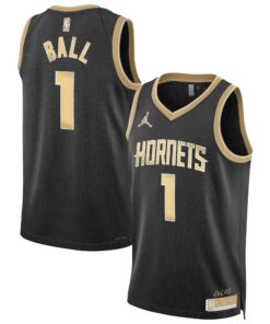LaMelo Ball Charlotte Hornets Jordan Brand Unisex  Select Series Swingman Jersey&nbspâ€“ Black
