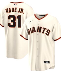 LaMonte Wade Jr. San Francisco GiantsHome Replica Player Jersey  Cream