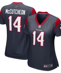 Lance McCutcheon Houston Texans  Women_s Team Game Jersey   Navy