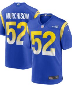 Larrell Murchison Los Angeles Rams  Team Game Jersey   Royal