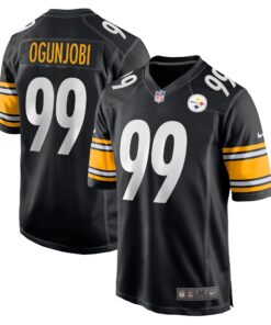 Larry Ogunjobi Pittsburgh Steelers  Game Player Jersey  Black