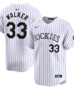 Larry Walker Colorado RockiesHome Limited Player Jersey  White