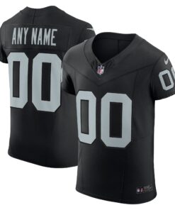 Las Vegas Raiders  Vapor F.U.S.E. Elite Custom Jersey  Black