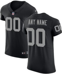 Las Vegas Raiders  Vapor Untouchable Custom Elite Jersey  Black
