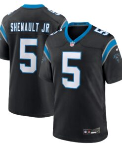 Laviska Shenault Jr. Carolina Panthers  Team Game Jersey  Black