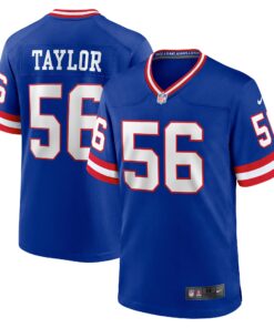Lawrence Taylor New York Giants  Classic Retired Player Game Jersey  Royal