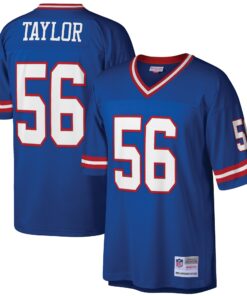 Lawrence Taylor New York Giants Mitchell amp Ness Big amp Tall 1986 Retired Player Replica Jersey  Royal