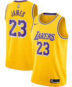 LeBron James Los Angeles Lakers 202021 Swingman Jersey Gold - Icon Edition