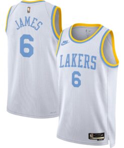 LeBron James Los Angeles Lakers Swingman Jersey - Classic Edition - White