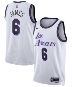 LeBron James Los Angeles Lakers Unisex 202223 Swingman Jersey - City Edition - White