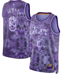 LeBron James Los Angeles Lakers Unisex Select Series Swingman Jersey - Purple