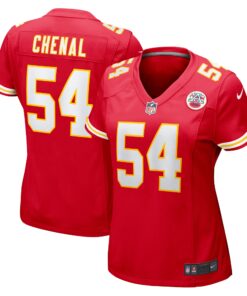 Leo Chenal Kansas City Chiefs  Women_s Game Player Jersey  Red