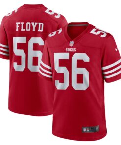 Leonard Floyd San Francisco 49ers  Team Game Jersey   Scarlet