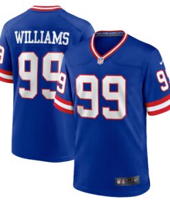 Leonard Williams New York Giants  Classic Player Game Jersey  Royal 1
