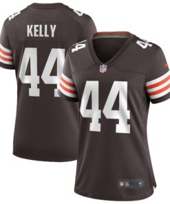 Leroy Kelly Cleveland Browns  Women_s Game Retired Player Jersey  Brown