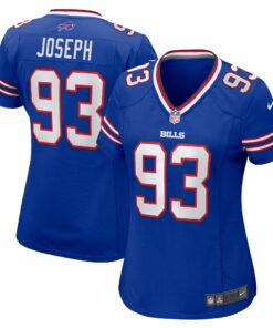 Linval Joseph Buffalo Bills  Women_s  Game Jersey   Royal