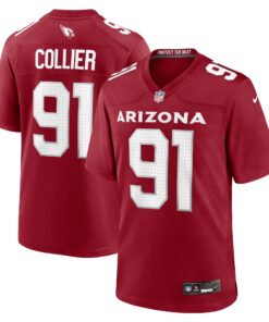 L.J. Collier Arizona Cardinals  Game Player Jersey  Cardinal
