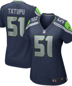 Lofa Tatupu Seattle Seahawks  Women_s Game Retired Player Jersey  College Navy