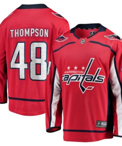 Logan Thompson Washington Capitals Fanatics Home Premier Breakaway Player Jersey  Red