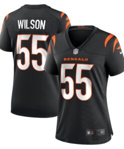 Logan Wilson Cincinnati Bengals Women_s  Game Jersey  Black