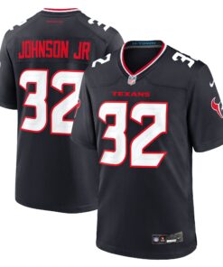 Lonnie Johnson Jr. Houston Texans  Team Game Jersey   Navy