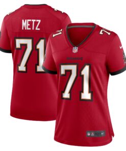 Lorenz Metz Tampa Bay Buccaneers  Women_s  Game Jersey   Red