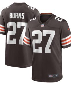 Lorenzo Burns Cleveland Browns  Team Game Jersey   Brown