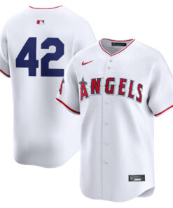  Los Angeles Angels2024 Jackie Robinson Day Home Limited Jerseynbspâ€“ White