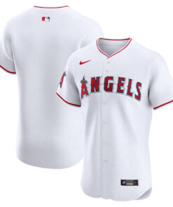 Los Angeles AngelsHome Elite Jersey  White
