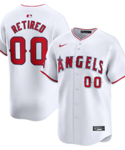 Los Angeles AngelsHome Limited PickAPlayer Retired Roster Jersey  White