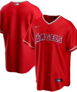 Los Angeles AngelsYouth Alternate Replica Team Jersey  Red