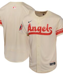  Los Angeles AngelsYouth City Connect Limited Jersey  Cream