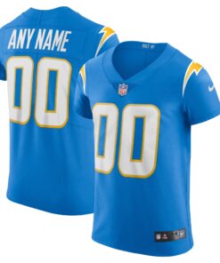 Los Angeles Chargers  Vapor Elite Custom Jersey  Powder Blue