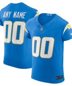 Los Angeles Chargers   Vapor F.U.S.E. Elite Custom Jersey  Powder Blue 1