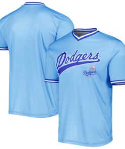 Los Angeles Dodgers Stitches Cooperstown Collection Team Jersey  Light Blue